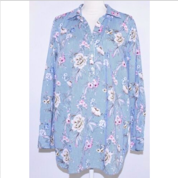 Talbots women's blouse plus size 3X top shirt - Picture 1 of 8